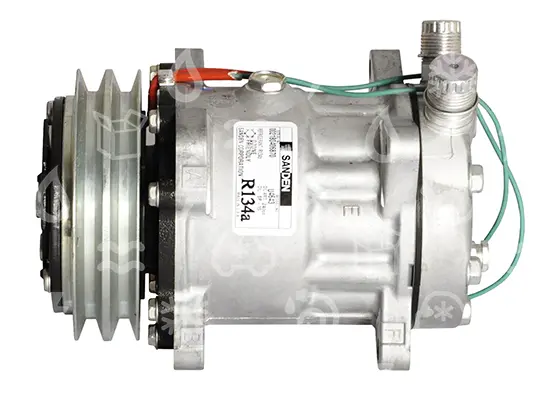 kompresor SANDEN 7H15, řemenice 132 mm - 2GA, 24V, OEM 8150135 / 1 //náhr.93 10-532